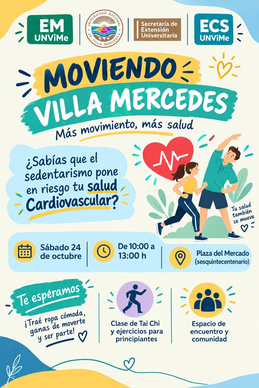 Invitación al proyecto "Moviendo Villa Mercedes"